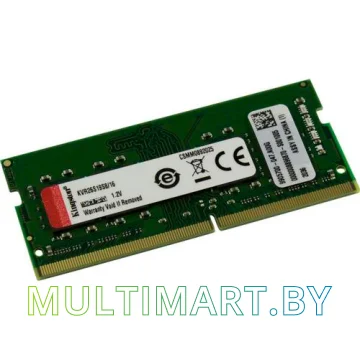 Оперативная память Kingston ValueRAM 16GB DDR4 SODIMM PC4-21300 (KVR26S19S8/16)